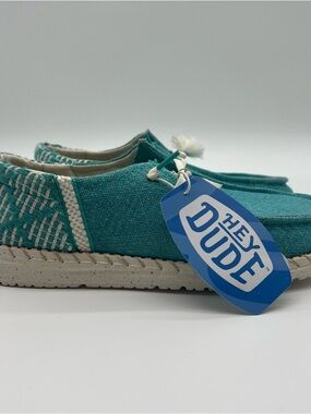 Hey Dude Wendy Funk Coastal Jute Casual Slip-On size 9